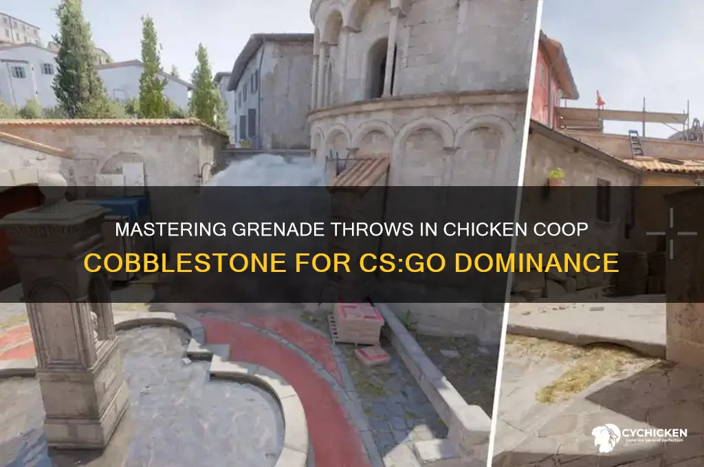 how to grenade chicken coup cobblestone csgo