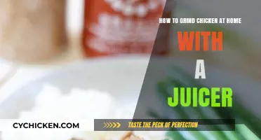 Grinding Chicken at Home: Using a Juicer