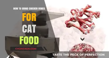 Grinding Chicken Bones Safely: A Guide to Homemade Cat Food