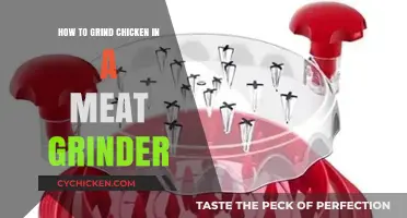 Mastering Chicken Grinding: A Step-by-Step Guide to Using a Meat Grinder