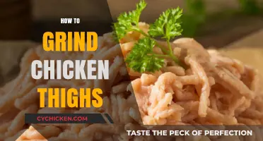 Mastering the Art of Grinding Chicken Thighs: Tips and Techniques