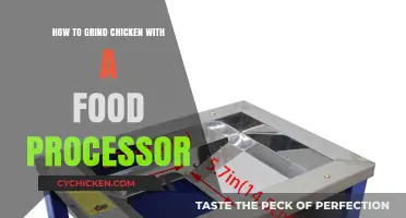Effortless Chicken Grinding: Master the Food Processor Technique