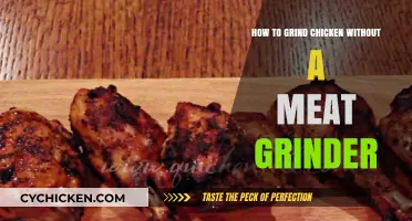 Easy Chicken Grinding Hacks: No Meat Grinder Needed!