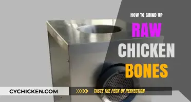 Grinding Raw Chicken Bones: A Step-by-Step Guide for Safe Processing