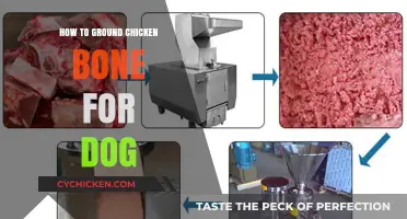Safe Chicken Bone Grinding for Dogs: A Step-by-Step Guide