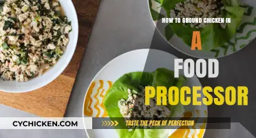 Ground Chicken Made Easy: Food Processor Tips and Techniques