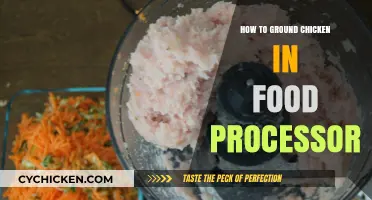 Ground Chicken Made Easy: Food Processor Tips and Tricks