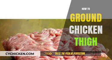 Mastering Ground Chicken Thigh: Tips for Perfect Texture and Flavor