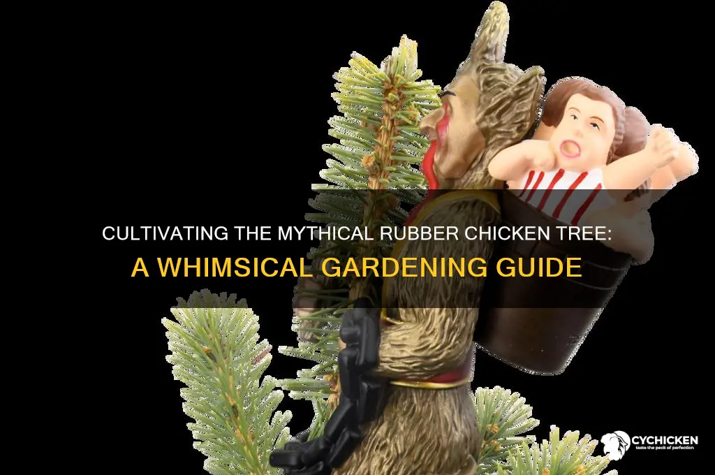 how to grow a rubber chicken tree