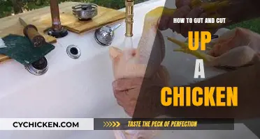 Mastering Poultry Preparation: A Step-by-Step Guide to Gutting and Cutting a Chicken