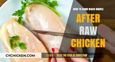 Safely Hand Wash Knives After Handling Raw Chicken: A Step-by-Step Guide