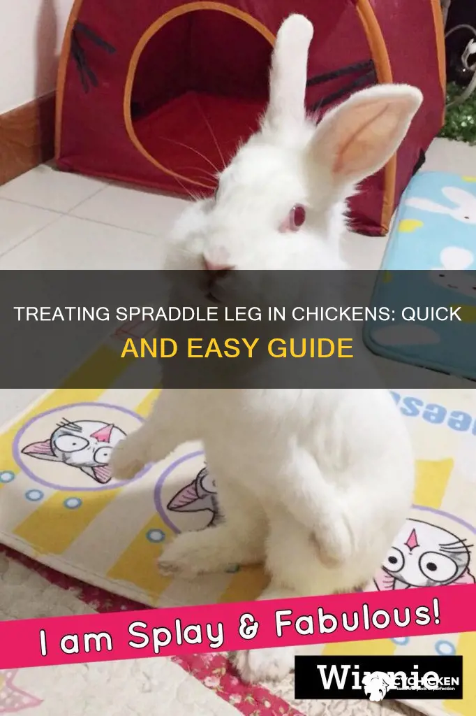 how to handle a chicken with a spradle leg