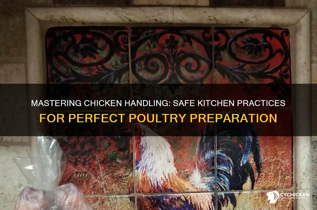 how to handle chicken in the kitchen