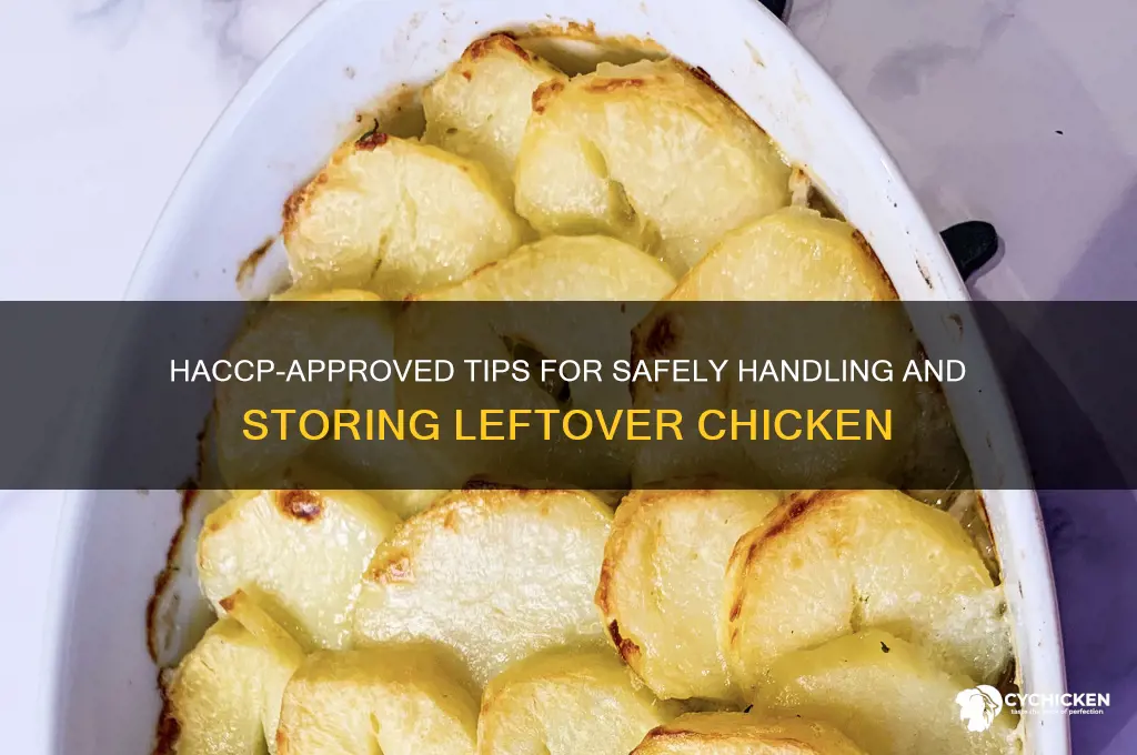 how to handle leftover chicken based on haccp