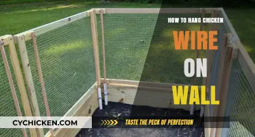 Easy DIY Guide: Hanging Chicken Wire on Walls for Functional Decor