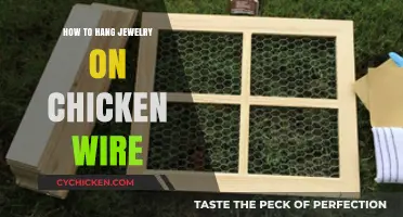 Creative Chicken Wire Jewelry Organizer: Easy Hanging Tips & Tricks