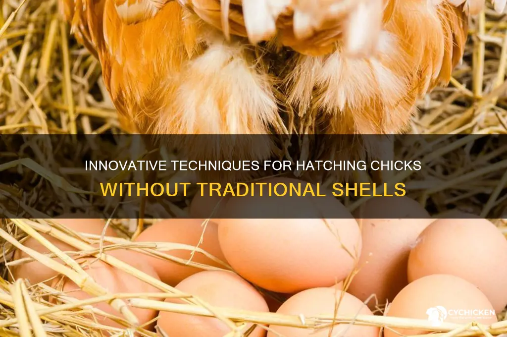 how to hatch a chick without a shell