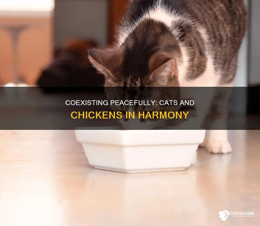 how to have a chicken if you own a cat