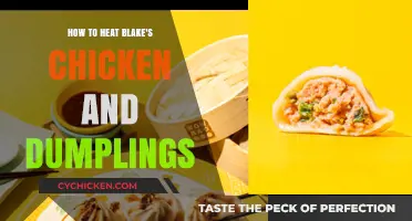 Perfectly Reheating Blake's Chicken and Dumplings: Quick and Easy Tips