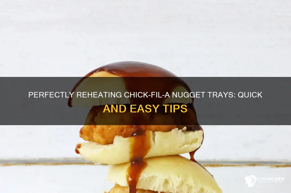 how to heat chick fil a nugget tray