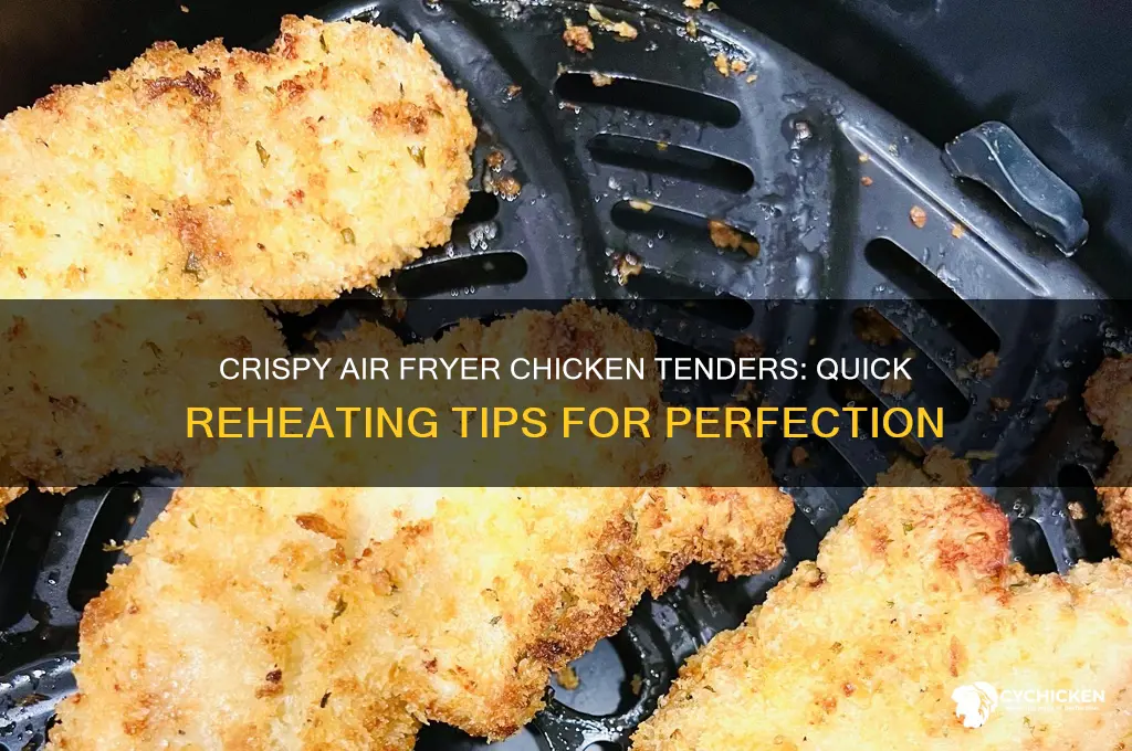 how to heat chicken tenders in air fryer