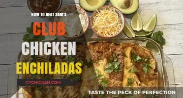 Perfectly Heating Sam's Club Chicken Enchiladas: Quick and Easy Tips