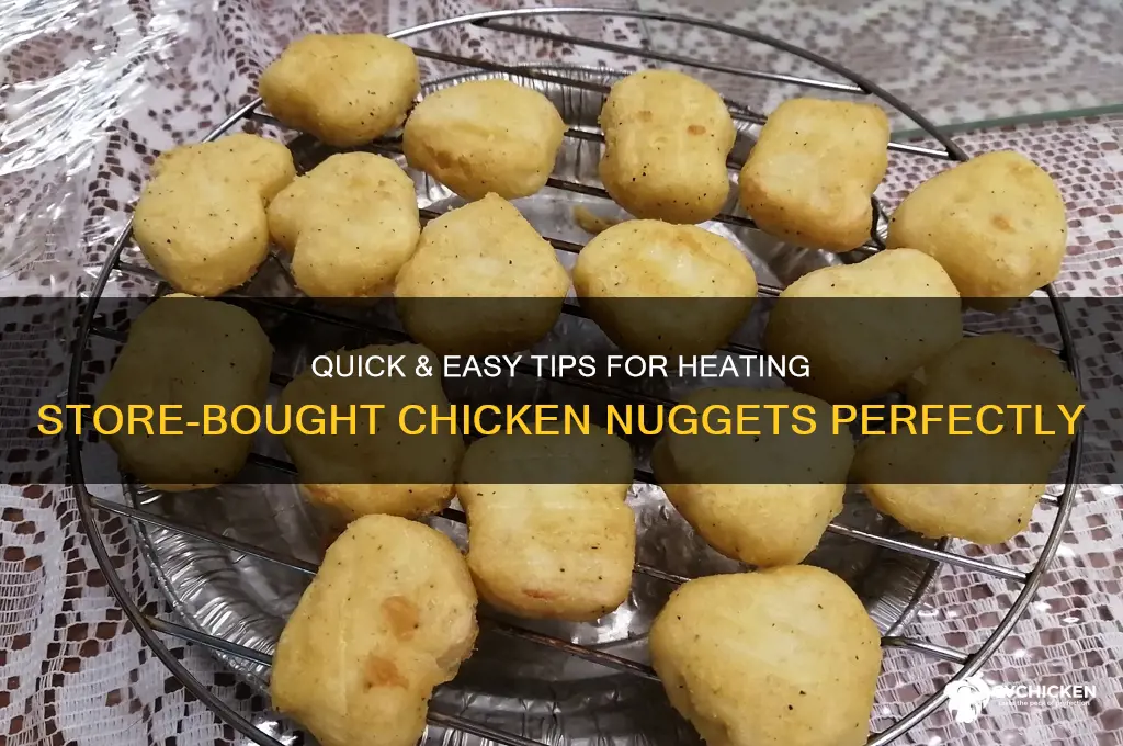 how to heat store purchased chicken nuggets