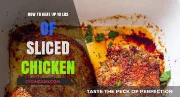 Quickly Heating Large Batches of Sliced Chicken
