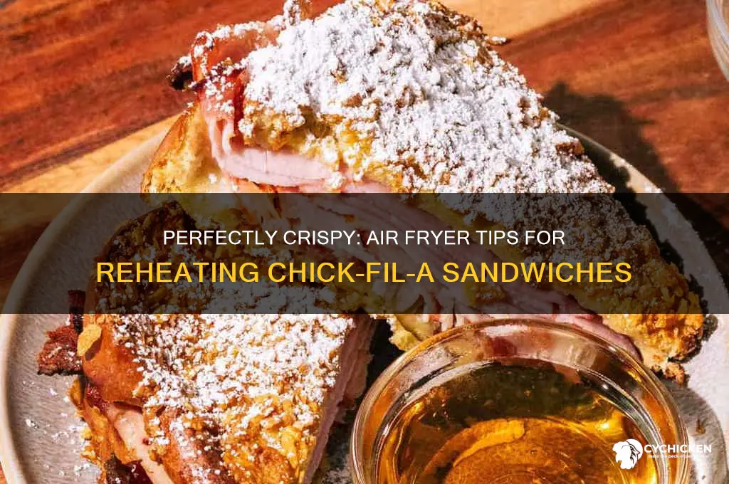 how to heat up a chick-fil-a sandwich in air fryer