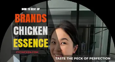 Quick & Easy Tips to Heat Up Brand's Chicken Essence Perfectly