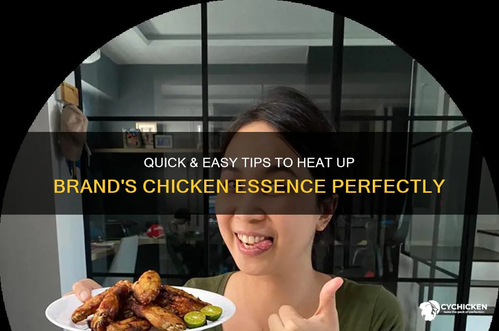 how to heat up brands chicken essence