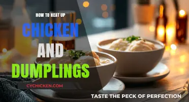 Quick & Easy Tips for Reheating Chicken and Dumplings Perfectly