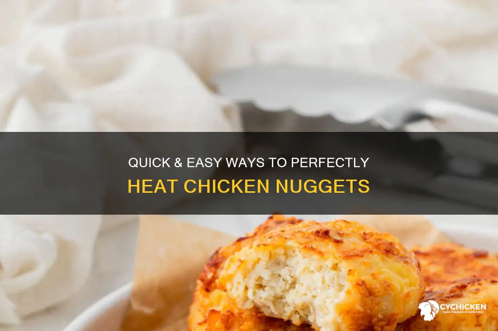 how to heat up chicken nuggets
