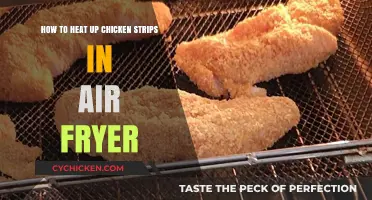 Quickly Reheat Chicken Strips with an Air Fryer