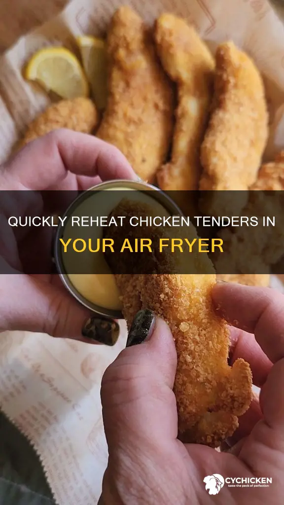 how to heat up chicken tenders in air fryer