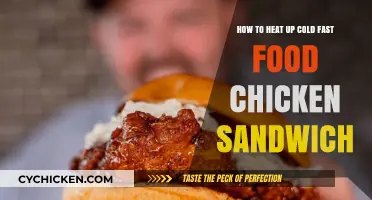 Quickly Revive Your Cold Fast Food Chicken Sandwich: Easy Heating Tips
