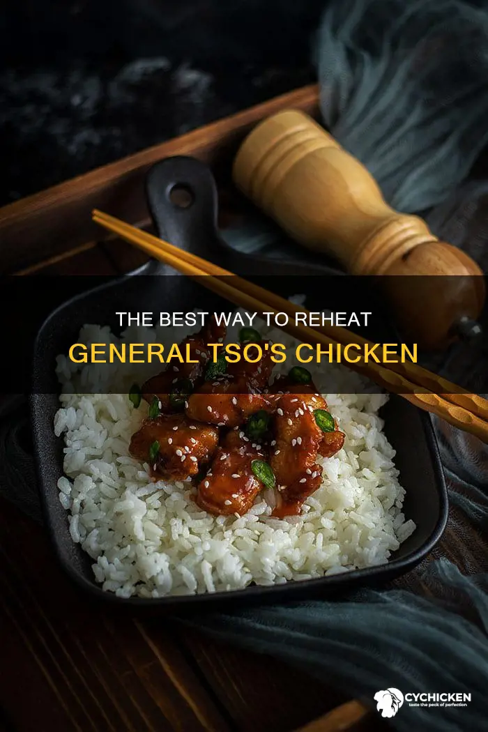 how to heat up leftover general tso