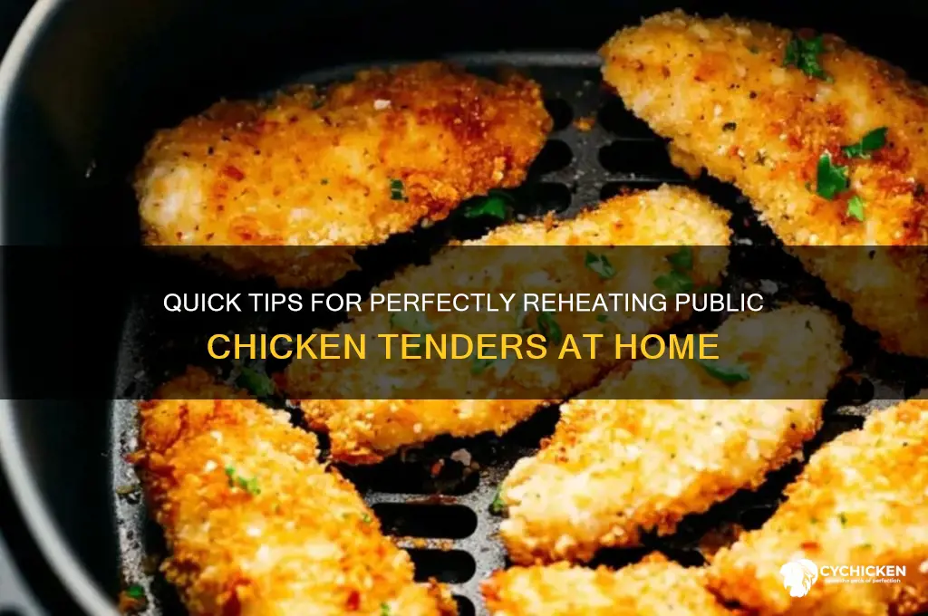 how to heat up public chicken tenders