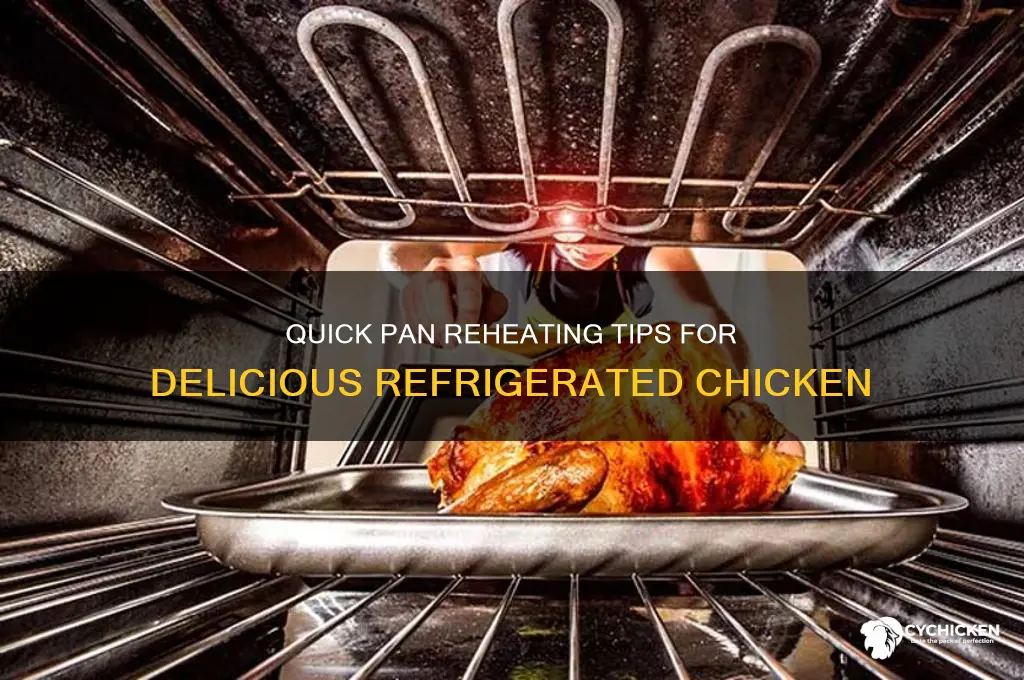 how to heat up refridgated chicken in pan