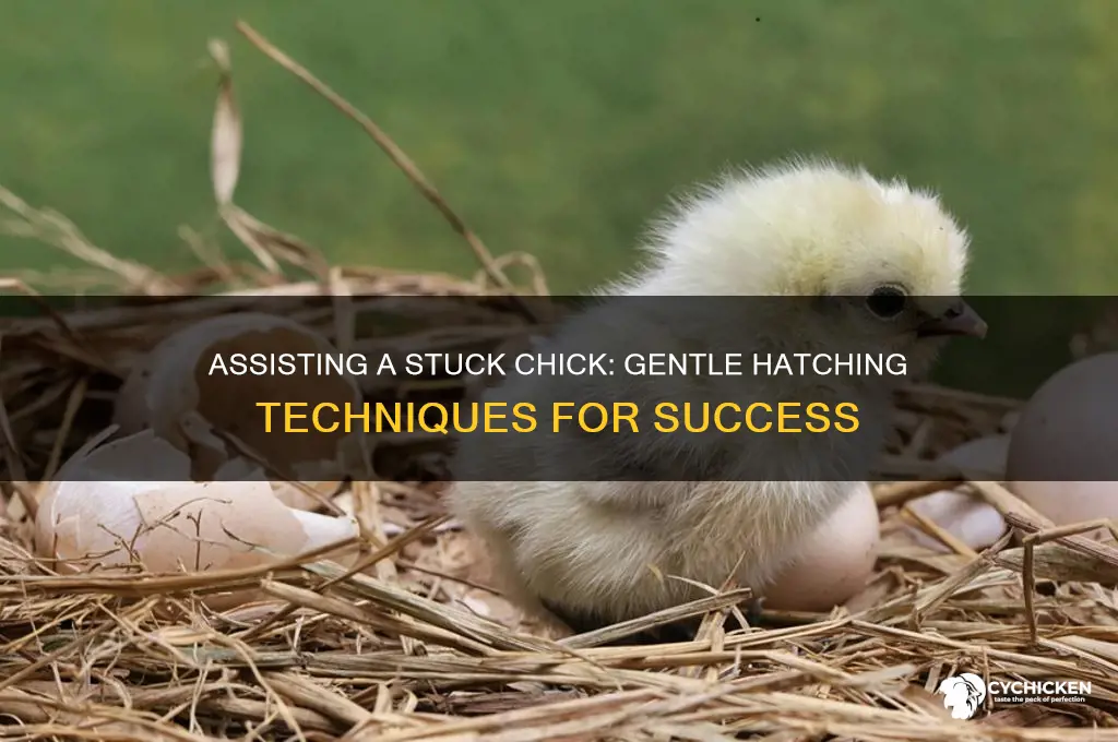 how to help a stuck chick hatch
