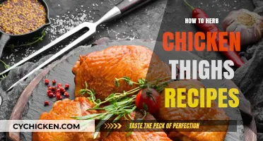 Flavorful Herb-Roasted Chicken Thighs: Easy Recipes for Juicy Perfection