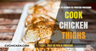 Hydrolyzing Protein: Pressure Cook Chicken Thighs for Maximum Nutrient Extraction