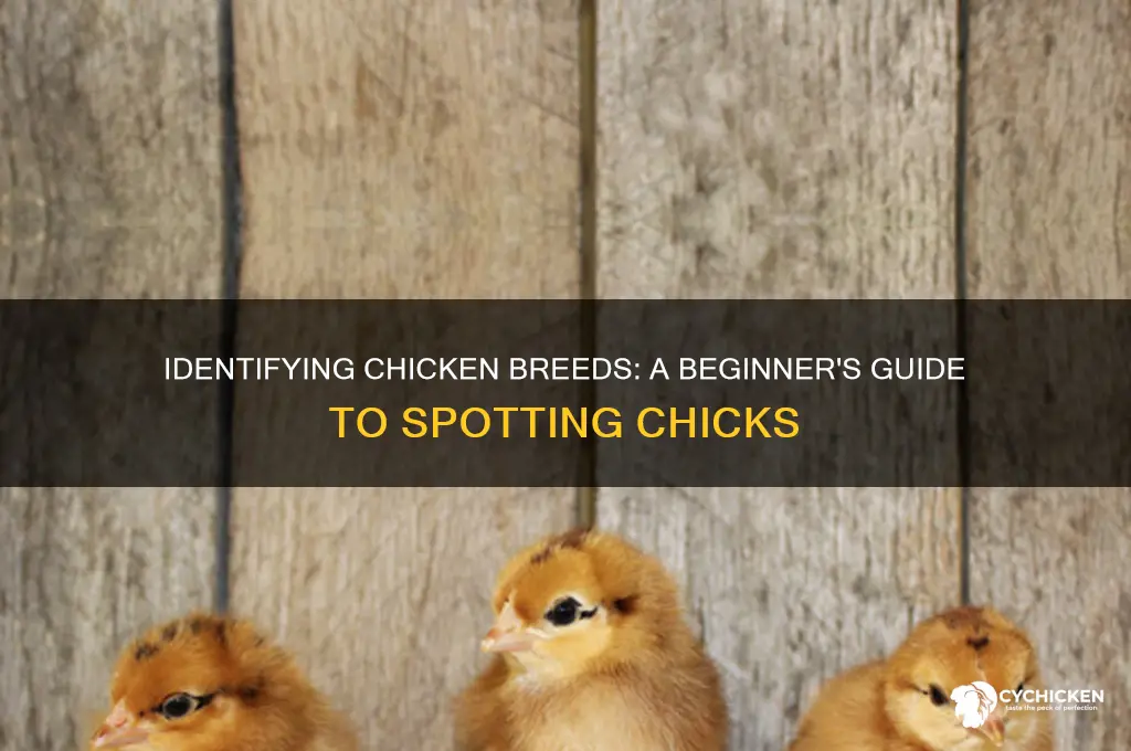how to identify chicken breeds as chicks