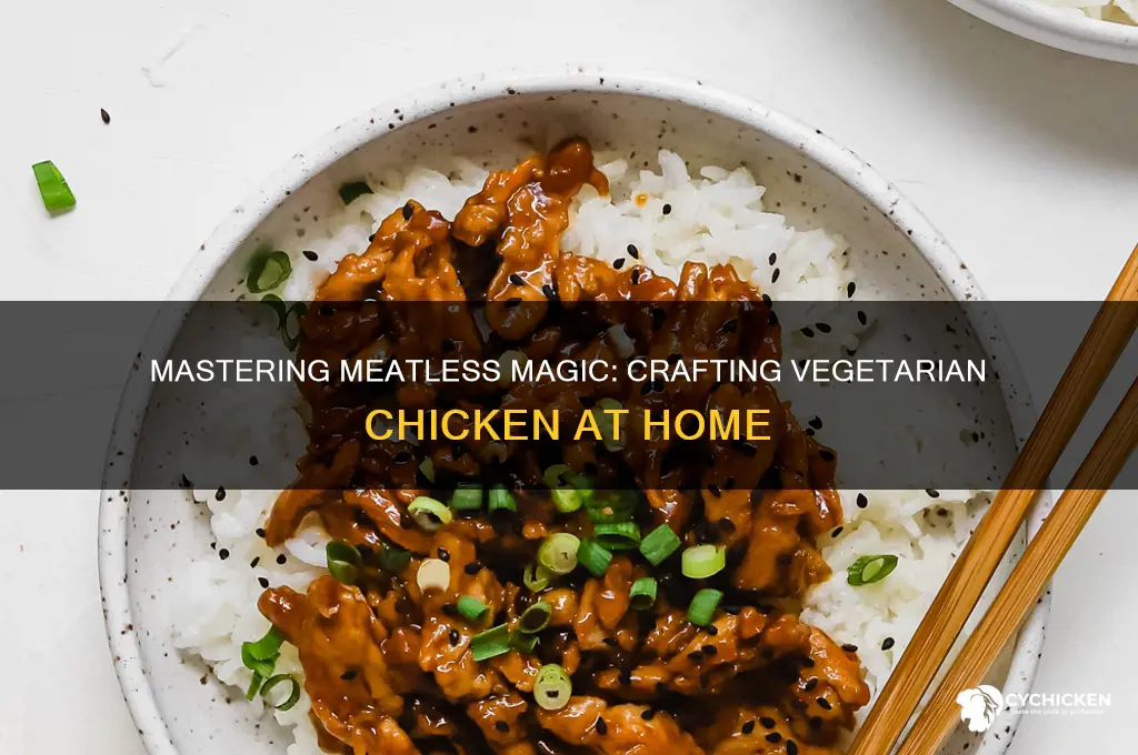 how to imitate vegetarian chicken at home
