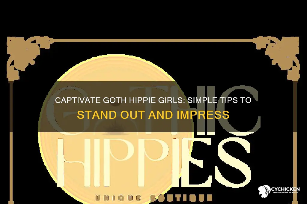 how to impress dumb hippie goth chicks
