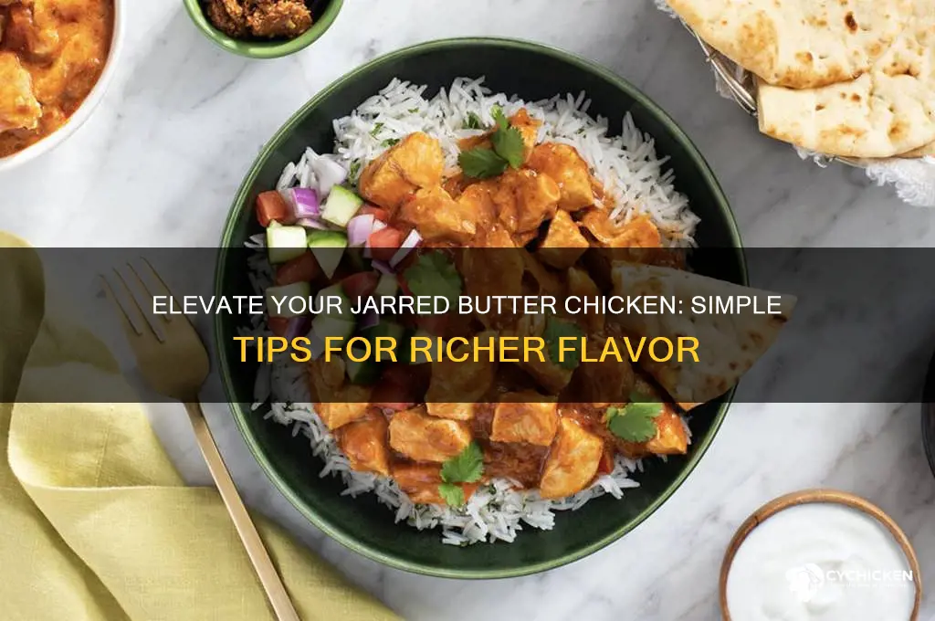 how to improve butter chicken from a jar