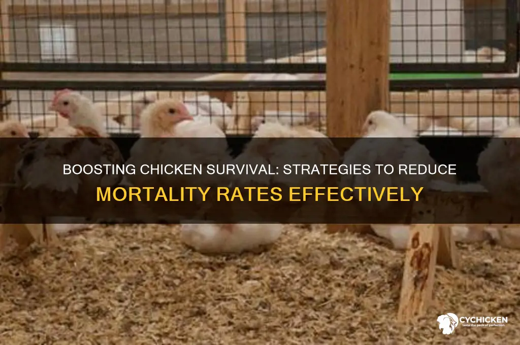 how to increase mortality rate of chicken book