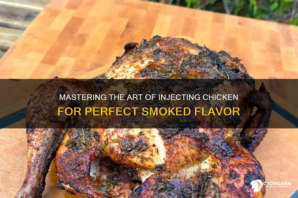 how to inject a chicken for smoking