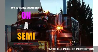 Easy Guide to Installing Chicken Lights on Your Semi-Truck