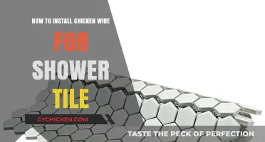 Easy DIY Guide: Installing Chicken Wire for Shower Tile Projects